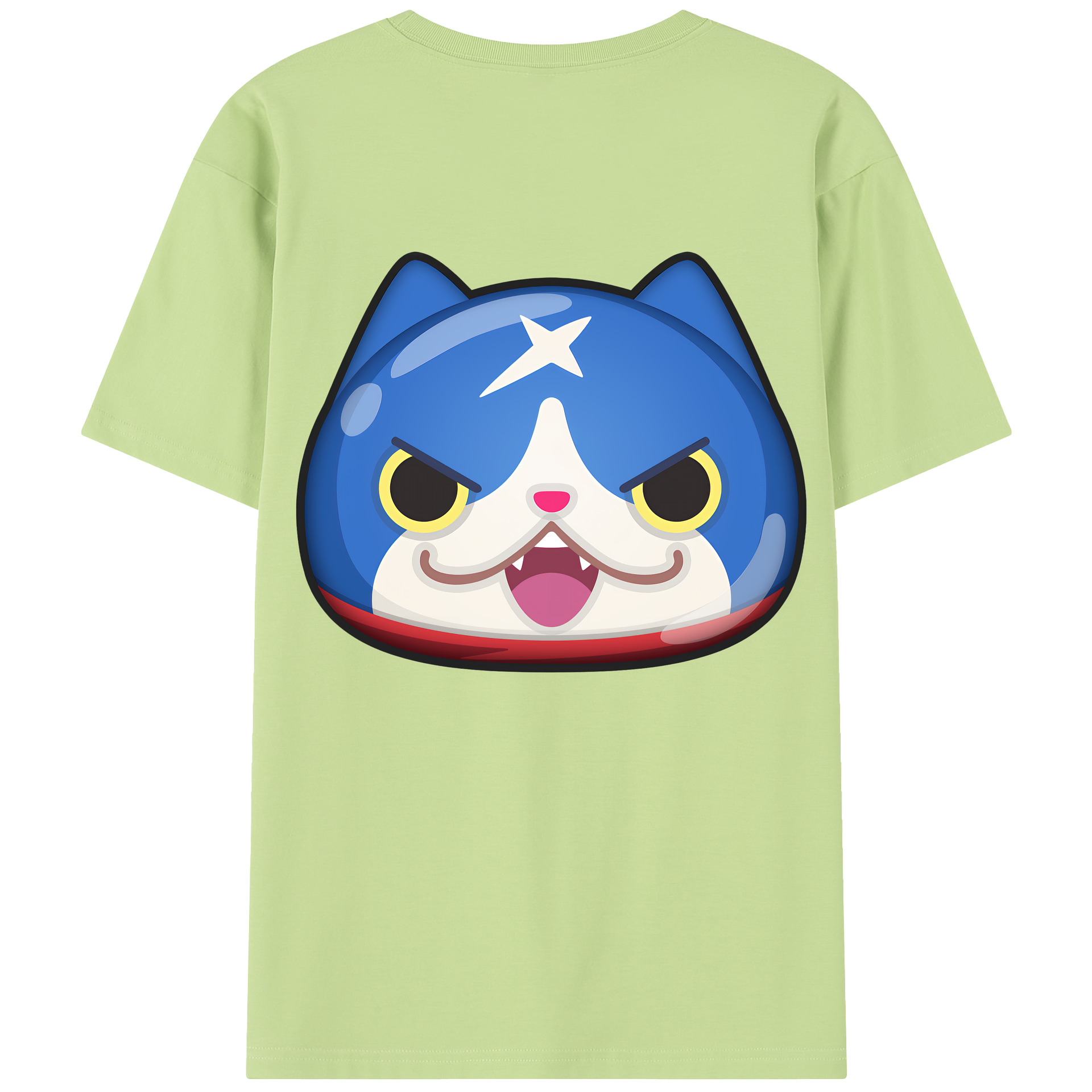 （画像用） 妖怪ウォッチ Yo-kai Watch 綿100％半袖Tシャツ（背面プリント）